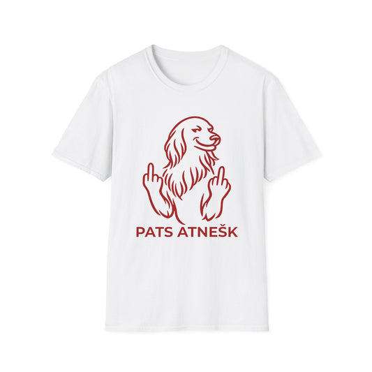 "Pats atnešk" sarkastiški marškinėliai