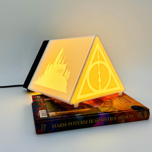 The Wizards World Lamp - Bedside Book Rest Light