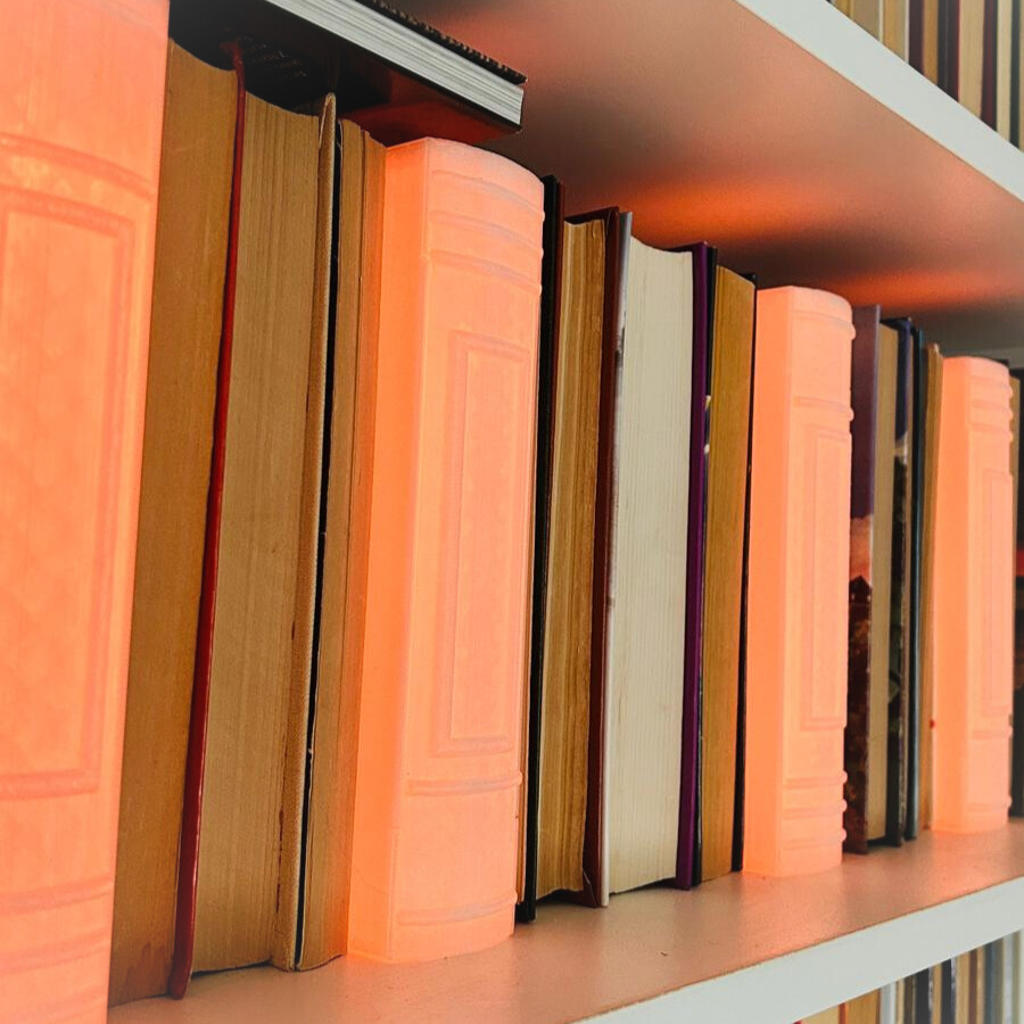 Šviestuvas „KNYGA“ Jūsų bibliotekai 
